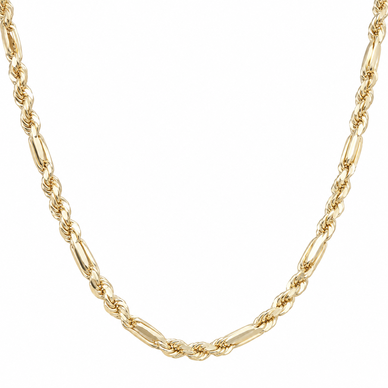 Cadena 250.0 Torsal Figaro Dorado oro 10 kilates