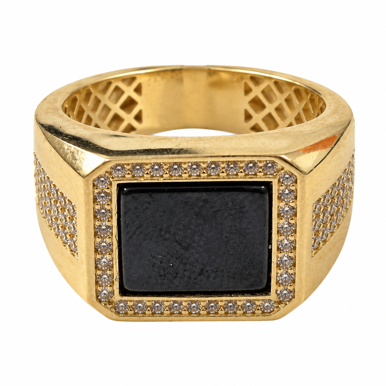 Anillo 270.0 Dorado Variado oro 10 kilates con piedra